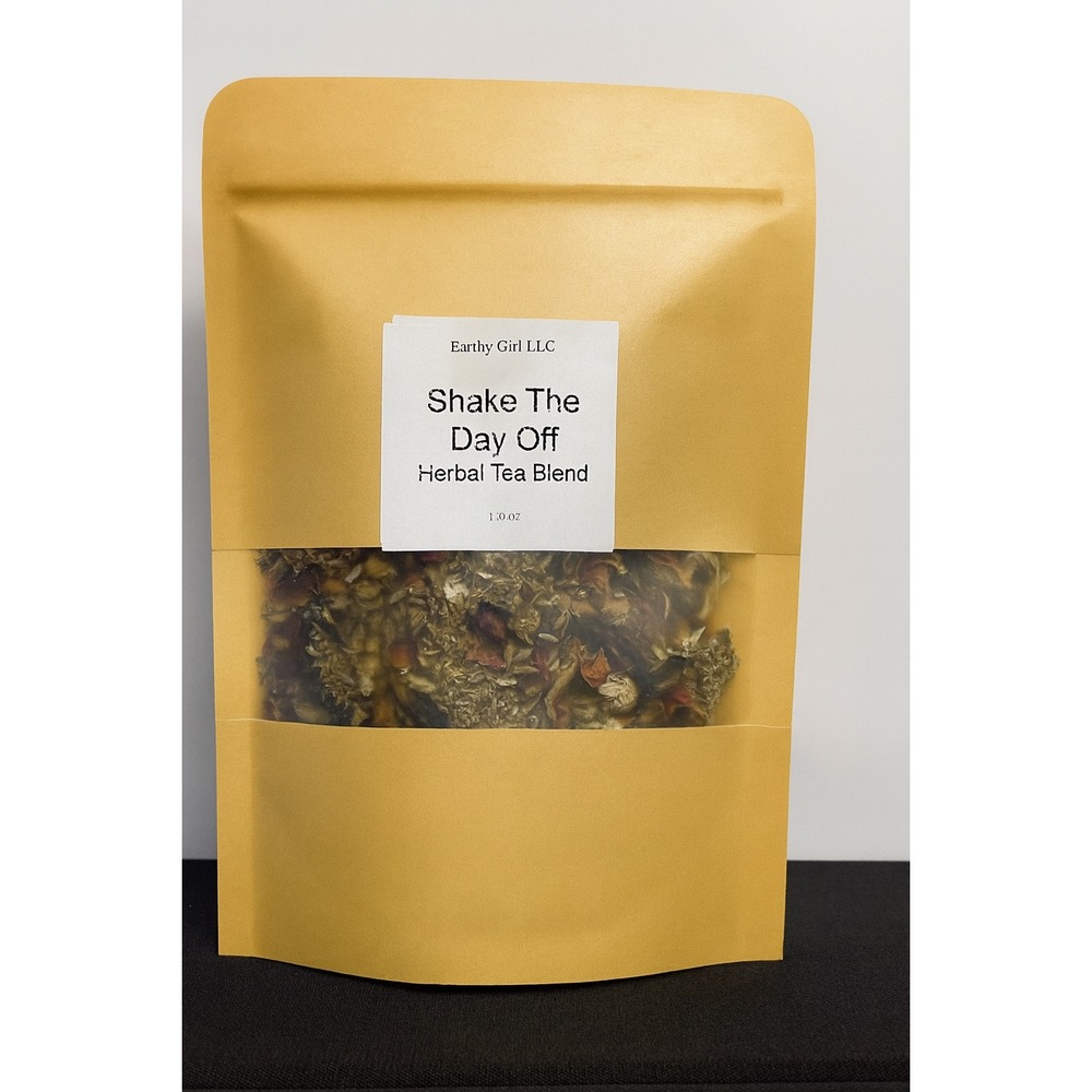 Earthy Girl LLC Shake The Day Off Herbal Tea Blend‎ Relaxing